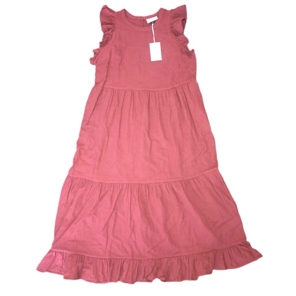Universal Thread Ruffle Sleeveless Tiered Dress - Picture 5 of 7